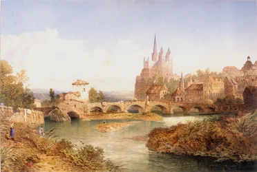 Limburg con la catedral de San Jorge